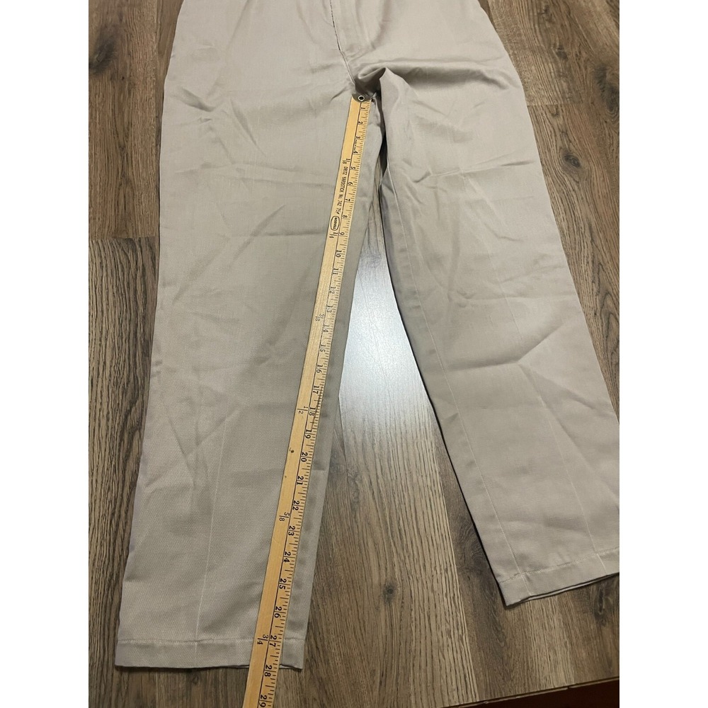 St. John's Bay Pants, Women's Size 8, Khakis, Brown, Straight Leg, Pockets - Picture 8 of 9